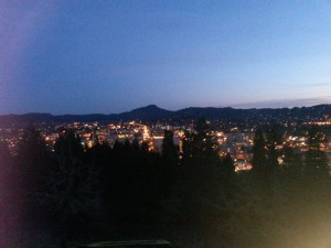 Eugene by night